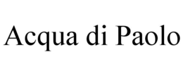 ACQUA DI PAOLO trademark