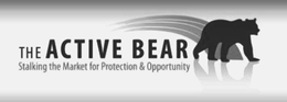 THE ACTIVE BEAR STALKING THE MARKET FOR PROTECTION & OPPORTUNITY trademark
