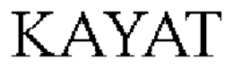 KAYAT trademark