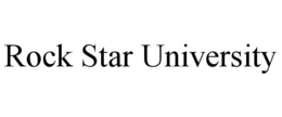 ROCK STAR UNIVERSITY trademark