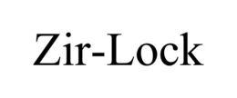 ZIR-LOCK trademark