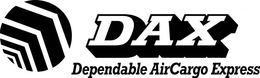 DAX DEPENDABLE AIRCARGO EXPRESS trademark