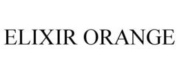 ELIXIR ORANGE trademark