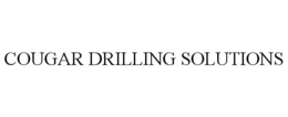 COUGAR DRILLING SOLUTIONS trademark