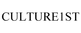 CULTURE1ST trademark