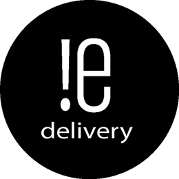 !E DELIVERY trademark