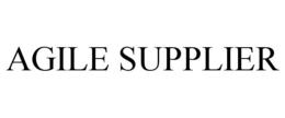 AGILE SUPPLIER trademark