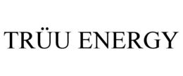 TRÜU ENERGY trademark