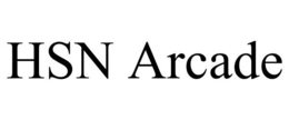 HSN ARCADE trademark