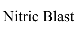 NITRIC BLAST trademark