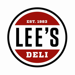 EST. 1983, LEE'S DELI trademark