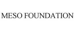 MESO FOUNDATION trademark