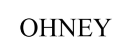 OHNEY trademark