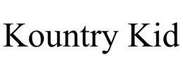 KOUNTRY KID trademark