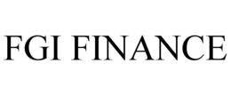 FGI FINANCE trademark