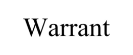 WARRANT trademark