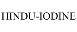 HINDU-IODINE trademark
