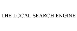 HE LOCAL SEARCH ENGINE trademark