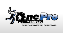 ONE PRO MOBILE LLC ON THE GO TO GET YOU ON THE ROAD trademark