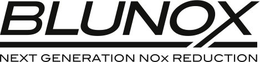 BLUNOX NEXT GENERATION NOX REDUCTION trademark