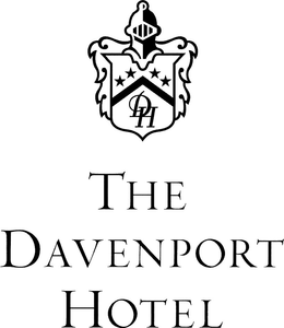 THE DAVENPORT HOTEL DH trademark