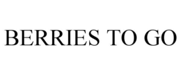 BERRIES TO GO trademark