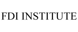 FDI INSTITUTE trademark