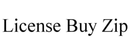 LICENSE BUY ZIP trademark
