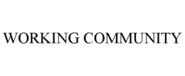 WORKING COMMUNITY trademark