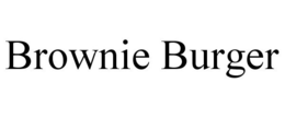 BROWNIE BURGER trademark