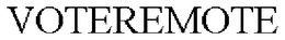 VOTEREMOTE trademark