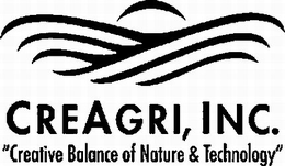 CREAGRI, INC. "CREATIVE BALANCE OF NATURE & TECHNOLOGY" trademark