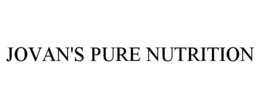 JOVAN'S PURE NUTRITION trademark