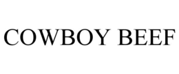 COWBOY BEEF trademark
