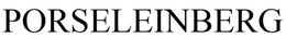 PORSELEINBERG trademark