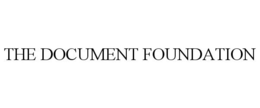 THE DOCUMENT FOUNDATION trademark