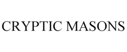 CRYPTIC MASONS trademark