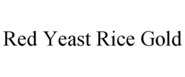 RED YEAST RICE GOLD trademark
