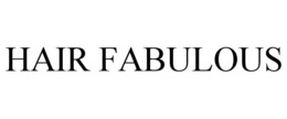 HAIR FABULOUS trademark