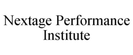 NEXTAGE PERFORMANCE INSTITUTE trademark