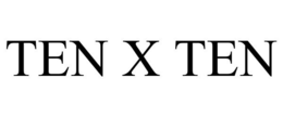 TEN X TEN trademark