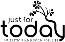 JUST FOR TODAY NUTRITION AND YOGA FOR LIFE trademark