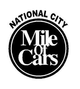 NATIONAL CITY MILE OF CARS trademark
