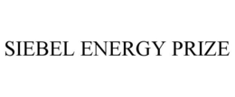 SIEBEL ENERGY PRIZE trademark