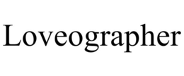 LOVEOGRAPHER trademark