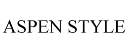 ASPEN STYLE trademark