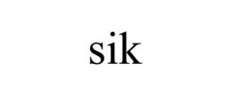 SIK trademark