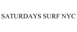 SATURDAYS SURF NYC trademark