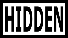 HIDDEN trademark