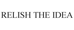 RELISH THE IDEA trademark